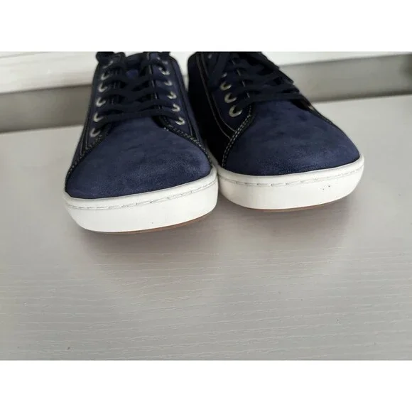 BirkenstockArran Navy Blue Canvas Lace Up Sneakers45 Eu/ 12 US Men’s Narrow
